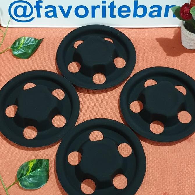 Dop velg kaleng fiber universal / tutup center dop Wrangler Sahara