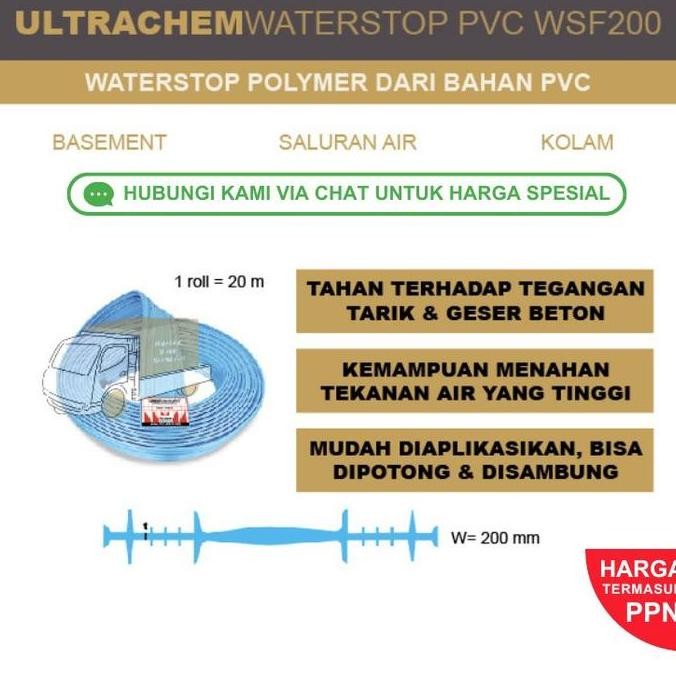 Promo Ultrachem Waterstop PVC WSF 200 COD