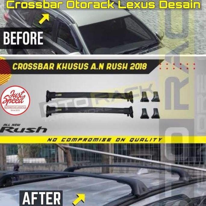Crossbar Otorack Khusus Toyota All New Rush Lexus Desain