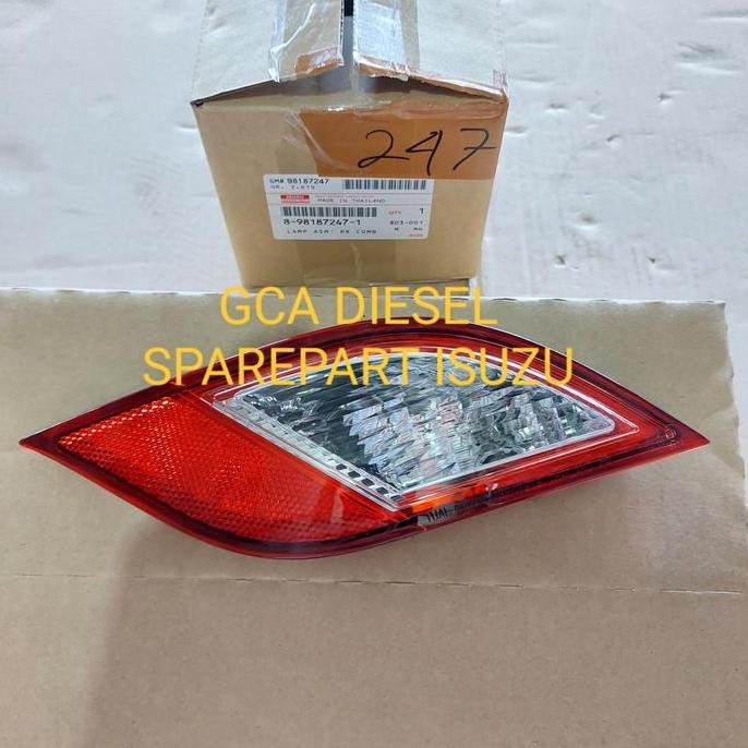 Lampu bumper reflektor belakang MUX Asli