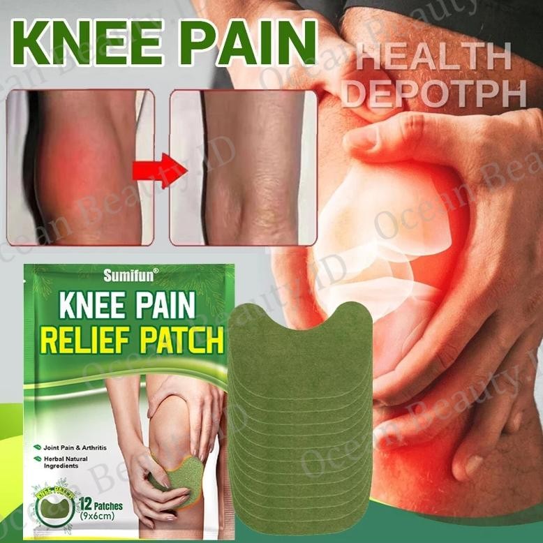 Koyo Lutut Herbal 12pcs Koyo Lutut Nyeri Sendi Obat Sakit Lutut Sakit lutut dan sendi Knee patch Kne