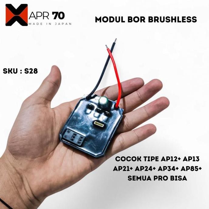 Apr Japan S28 Modul Bor Baterai Apr Brushless Gen4 Kompatibel Ap12+ Ap21+ Ap24+ Ap85+ Ap34+ Ap34Pro 