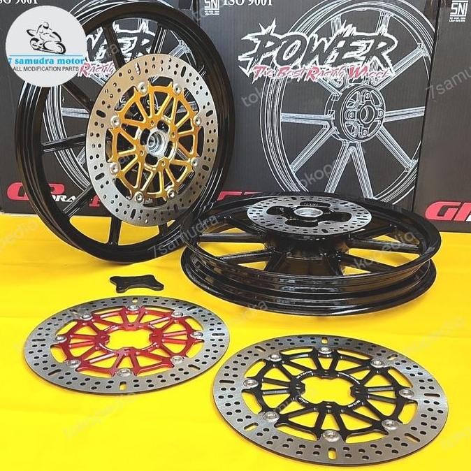 velg racing power  gp drag 160/185-17 model daytona ninja r/s, ninja r