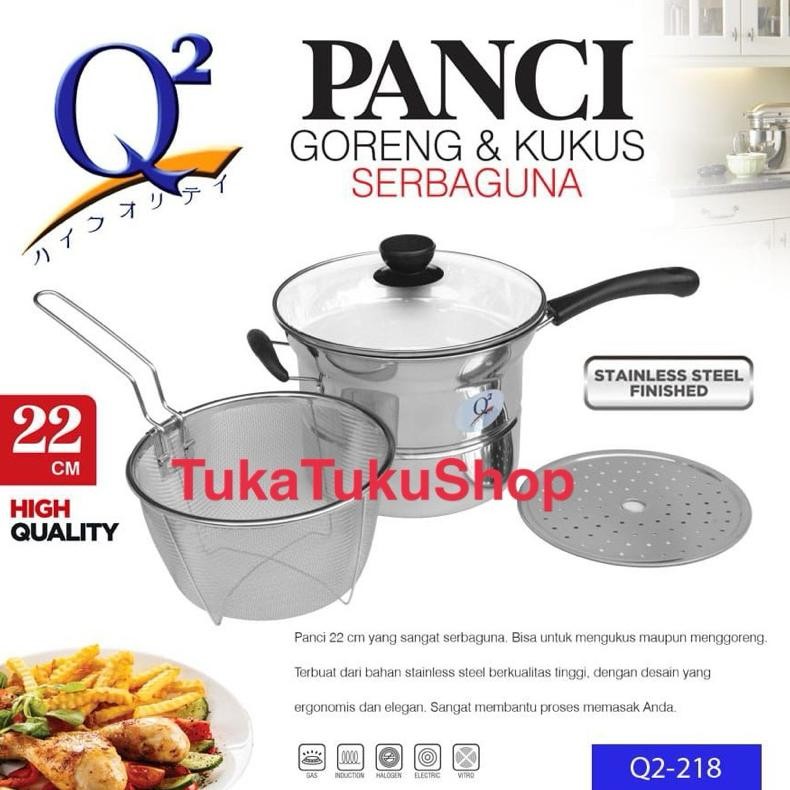 Panci Goreng Panci Kukus Q2 218