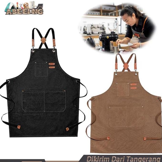 Apron Barista Waterproof Apron Chef Profesional Appron Bartender