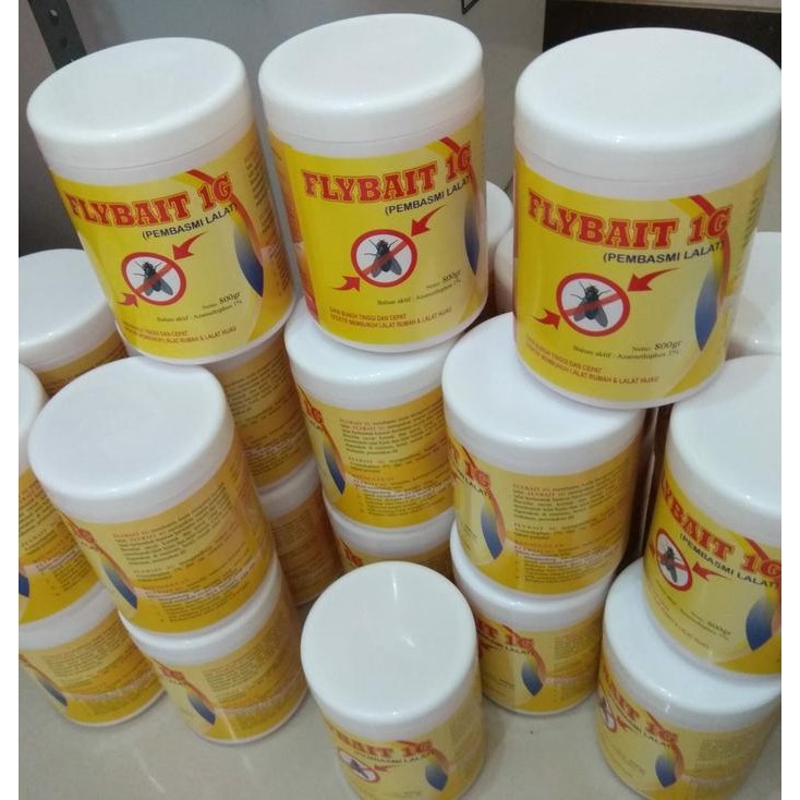 pembasmi racun lalat tabur obat racun lalat murah fly bait isi 800gr
