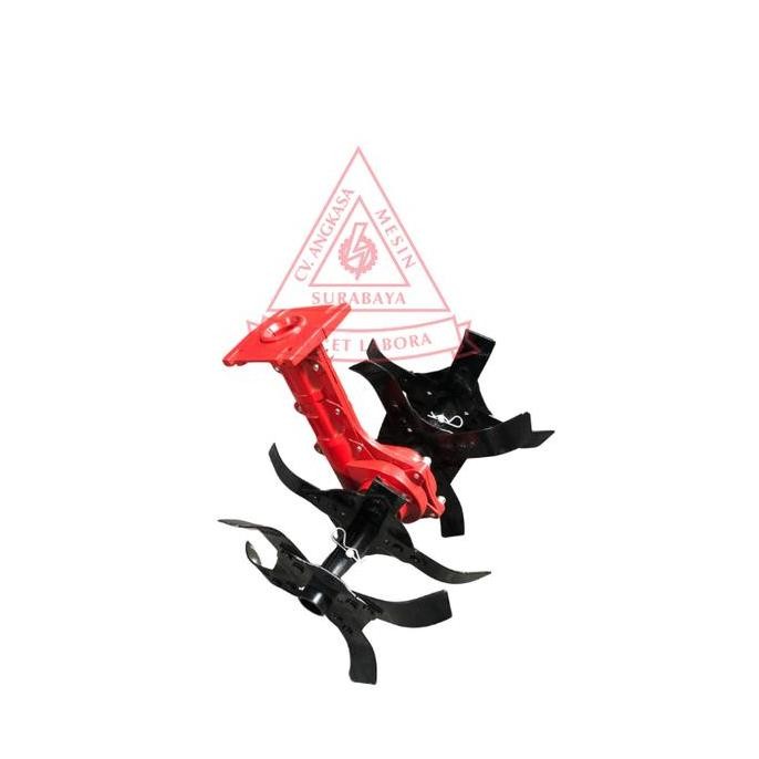 .........] Tiller Potong Rumput Gendong 328 Cakar Baja Noqiwa