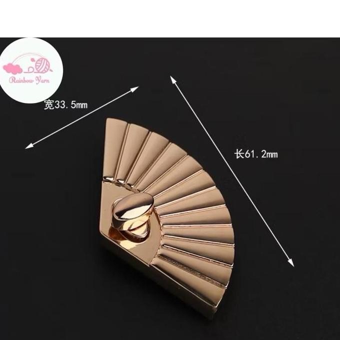 KANCING TAS / KUNCI SODOK TAS / SLOT