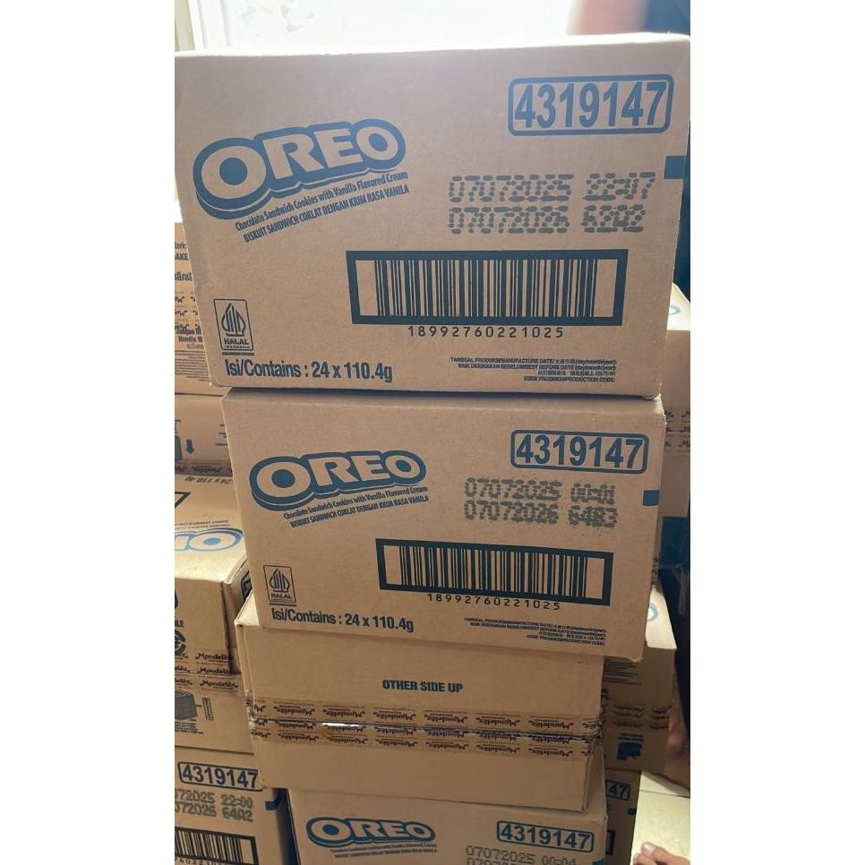 Oreo Roll Vanila 1 Dus Isi 24 Pcs X 110.4 Gram Exp Lama