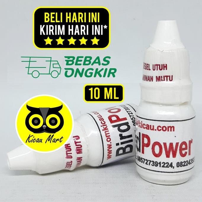 .........] VITAMIN LOMBA OBAT PENGGACOR BURUNG MURAI KENARI BIRD POWER OM KICAU