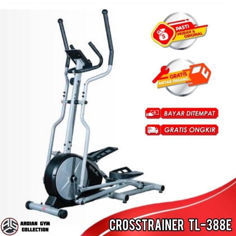 CROSSTRAINER ELEPTICAL MAGNETIC SEPEDA STATIS ALAT FITNESS ALAT GYM TOTAL FITNESS