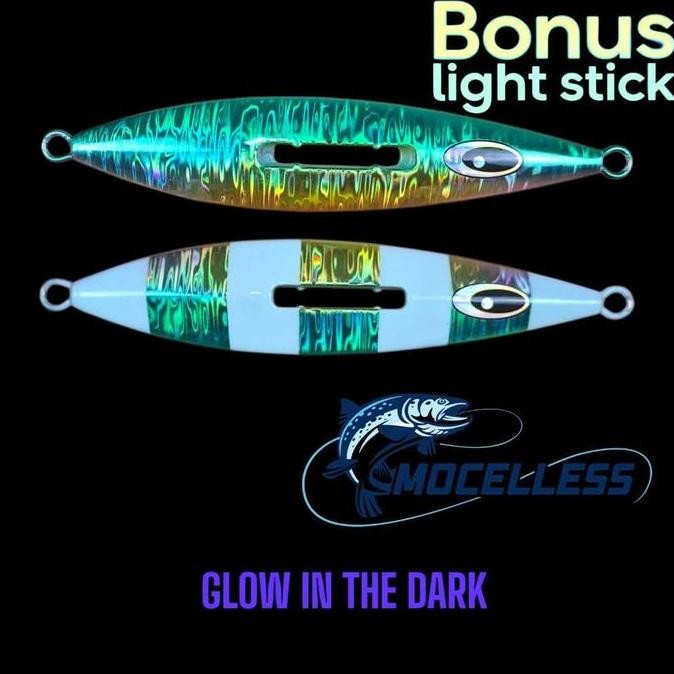 metal jig mocelless GID 100 , 150, 200 gram