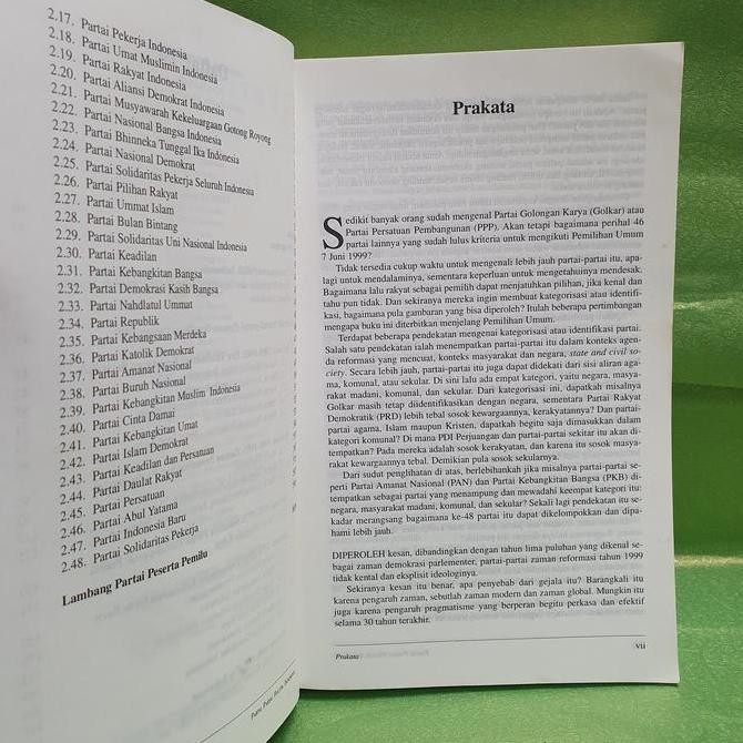 BUKU PARTAI PARTAI POLITIK INDONESIA Original