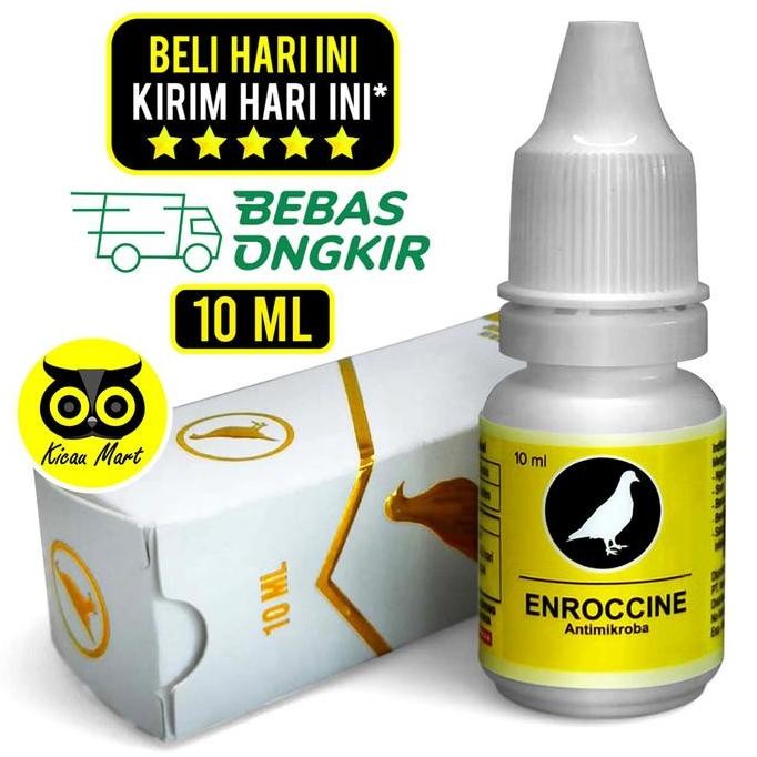 Buruan serbu] ENROCCINE VITAREST ANTIMIKROBA OBAT MERPATI SNOT NGOROK BERAK KAPUR