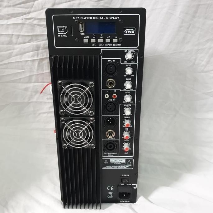 Power Kit Mesin Kit Speaker Aktif Usb Bluetooth 500-1000 Watt