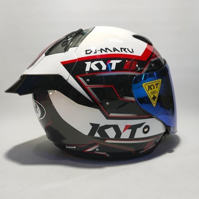 SPOILER HELM KYT DJ MARU ARKILIK Motorcycle Original