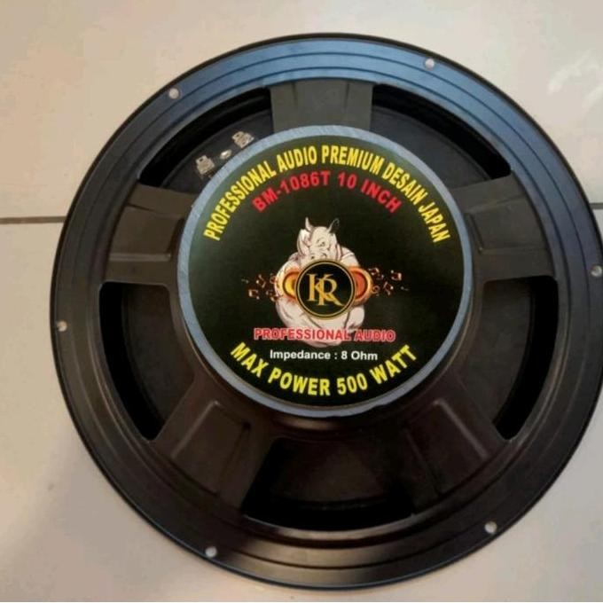 Speaker Component Kr 10 Inch Woofer Magnet Besar Max 500 Watt