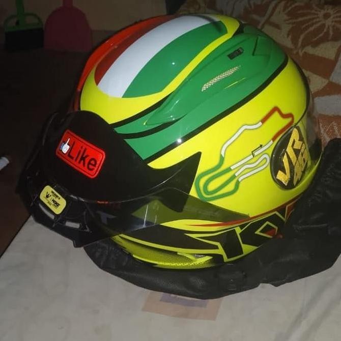 SPOILER KYT RC7 / SPOILER HELM RC7 CLEAR Motorcycle Original