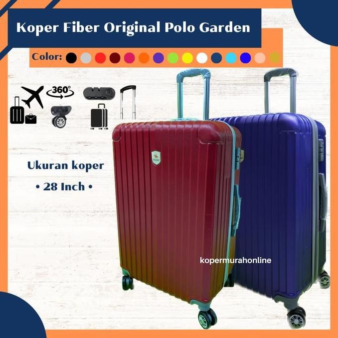 NEW - Koper fiber polos Polo Garden resleting uk 28 inch fanta