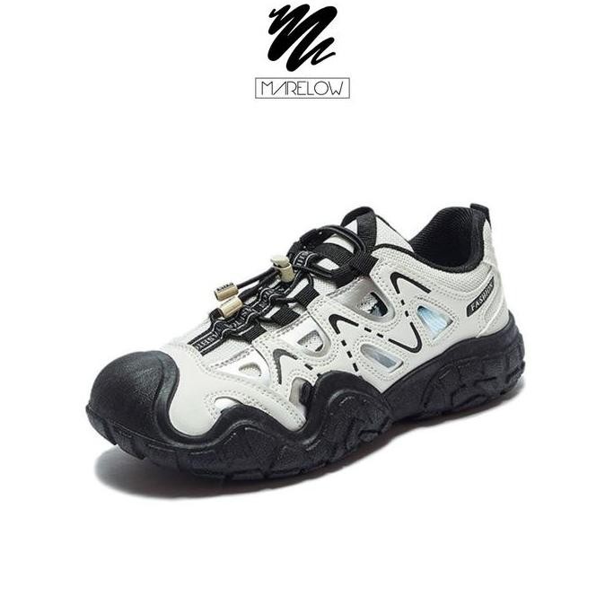 [Marelow x Ilyasbachtiar] Marelow Camel - Sepatu Sneakers Hiking Sport Korean Style Wanita Outdoor