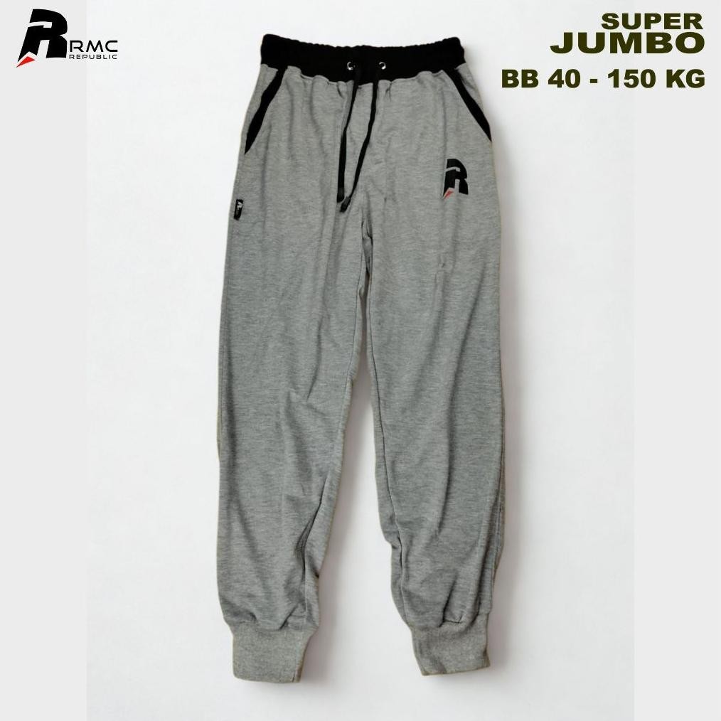 RMC Republic - Celana Jogger Panjang Dewasa Polos Misty Muda Pria Wanita
