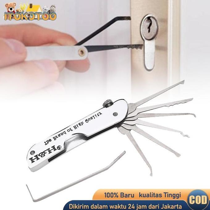 Door Lock Pick Quick Opener Tools Set Locksmith Tools Lock Pick