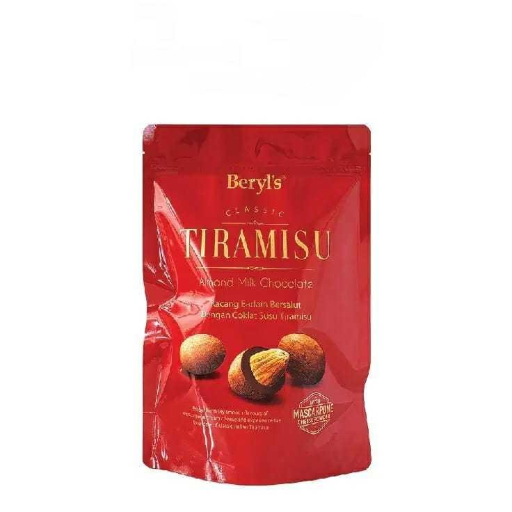 Coklat Beryls Beryls Tiramisu Almond Chocolate 300Gram Cokelat Malaysia