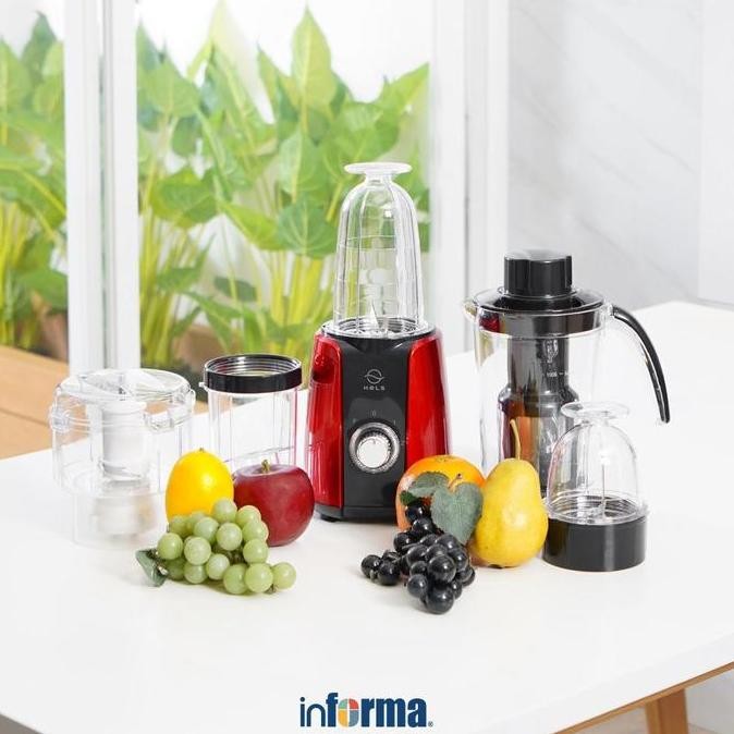KELS NOVA SET 6 PCS MINI BLENDER - MERAH