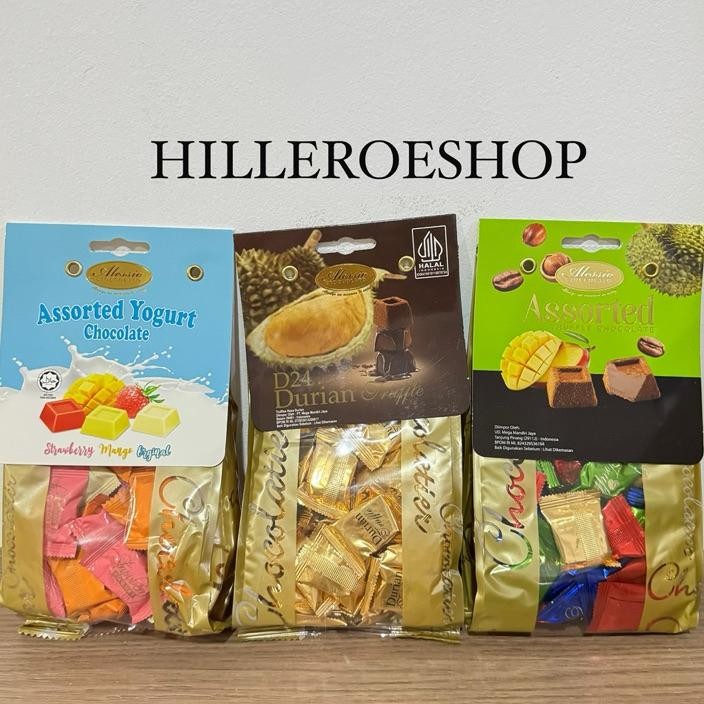 Coklat Alessio 150Gram Assorted Yogurt Assorted Truffle Cokelat Malaysia Chocolate