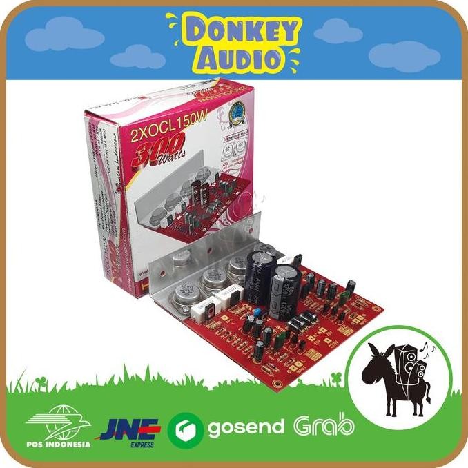 Kit Ocl 300W Power Amplifier Stereo 150X2 Bell Bgr