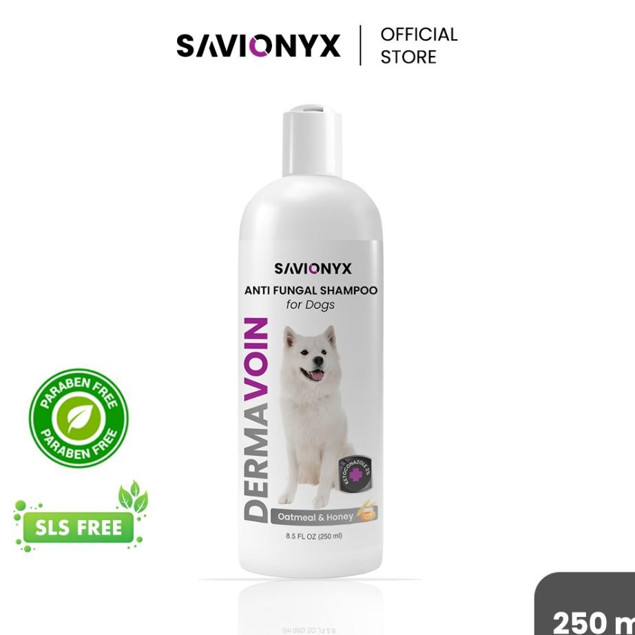 Savionyx Dermavoin Shampoo Anjing Shampoo Anti Jamur Dan Anti Gatal Untuk Anjing 250 Ml
