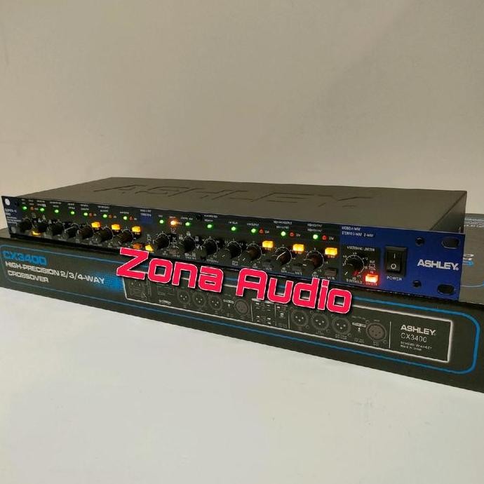 Crossover Ashley Cx 3400 With Limiter Super X Pro Original