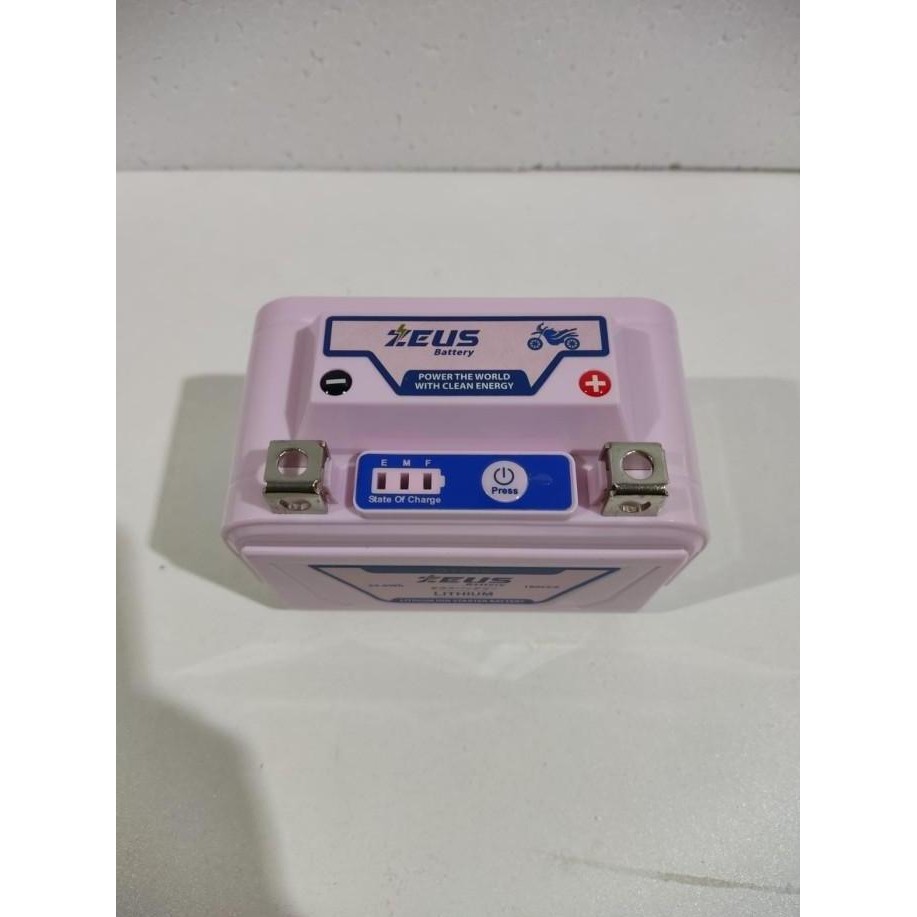 Aki Motor Lithium Ion Starter Zeus Battery Gtz5S Gtz7S 180 Cca 25.6 Wh