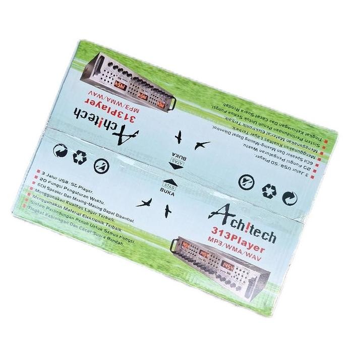 Ampli Walet Achitech 313 P Amplifier Walet 3 Player 6 Channel