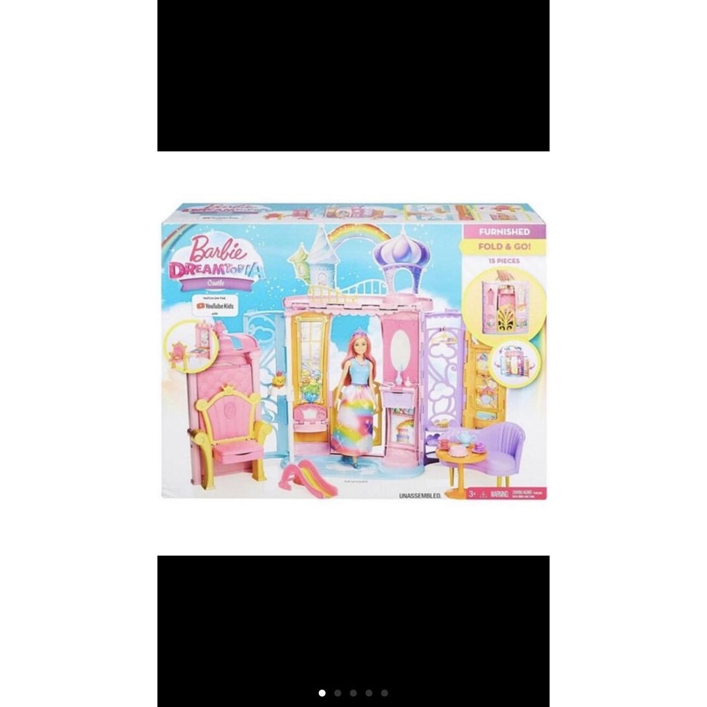 Rumah Barbie Dreamtopia Castle Doll House
