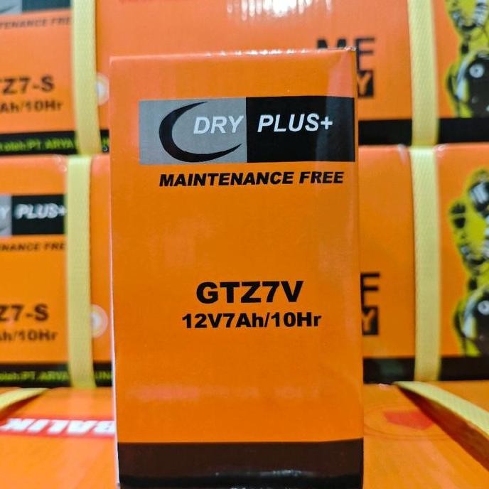 Aki Motor Kawasaki Klx 150, Klx 250 Gtz7V / Ytz7V Dryplus 12V / 7Ah