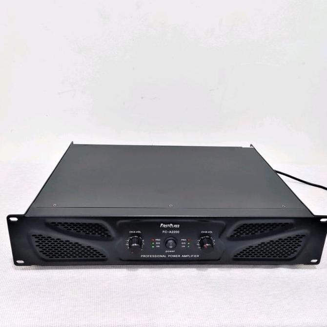 Power Amplifier Firstclass Fc A2200 / Firstclass Fca2200 / Fca 2200