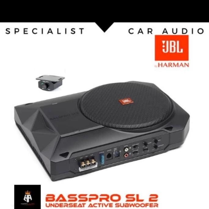 subwofer kolong aktif jbl basspro  sl 2 original jbl 8' aktif
