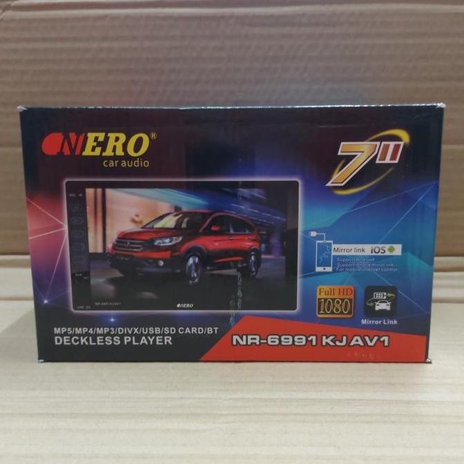 HEAD UNIT DOUBLE DIN NERO DEKLESS NR-6991KJAV1