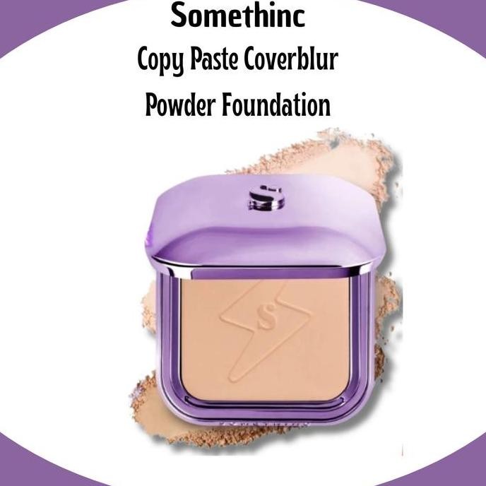 Somethinc Copy Paste Coverblur Powder Foundation 12G/Bedak Padat
