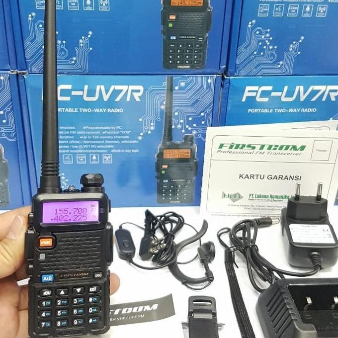 TERLARIS - HT FIRTSCOM UV-7R DUALBAND ORIGINAL UV7R UV 7R FIRTSCOM  Walkie Talkie