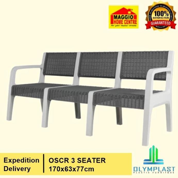 PROMO - KURSI TERAS PLASTIK - KURSI PLASTIK OUTDOOR - KURSI SANTAI - OSCR 1/2/3 S - OLYMPLAST