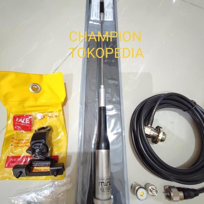 PROMO DISKON - ANTENA DUALBAND UNTUK HT ALINCO HT BAOFENG DAN RADIO RIG