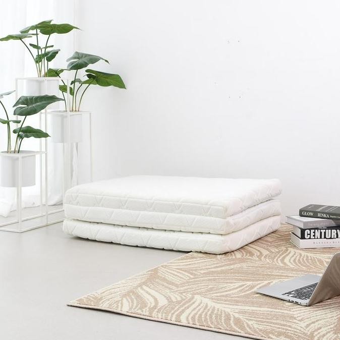 INFORMA SLEEP 90X190X8 CM TRIDEN KASUR LIPAT PORTABLE - PUTIH