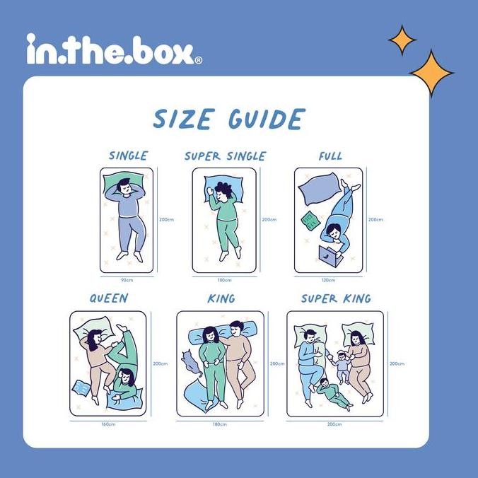 Kasur Springbed INTHEBOX X Ukuran 160x200 (Queen) - FREE BANTAL