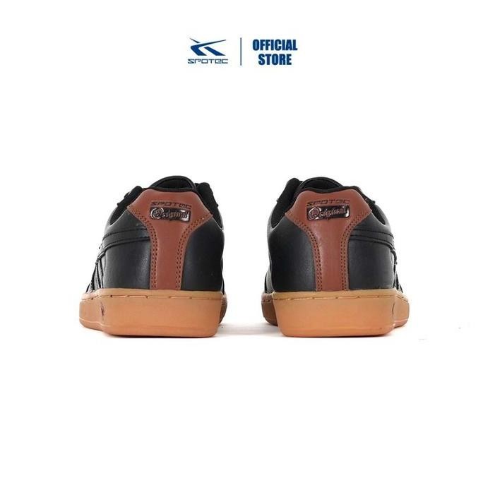 Spotec Sneakers Navaro Sepatu Sneakers Pria Wanita - Hitam Gum