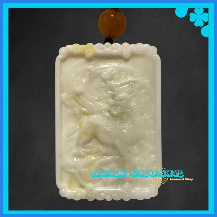 LIONTIN KULIT KERANG UKIR ASLI 100% PUTIH SERAT EMAS / PUTIH MUTIARA BAHAN SUPER BERKUALITAS NATURAL