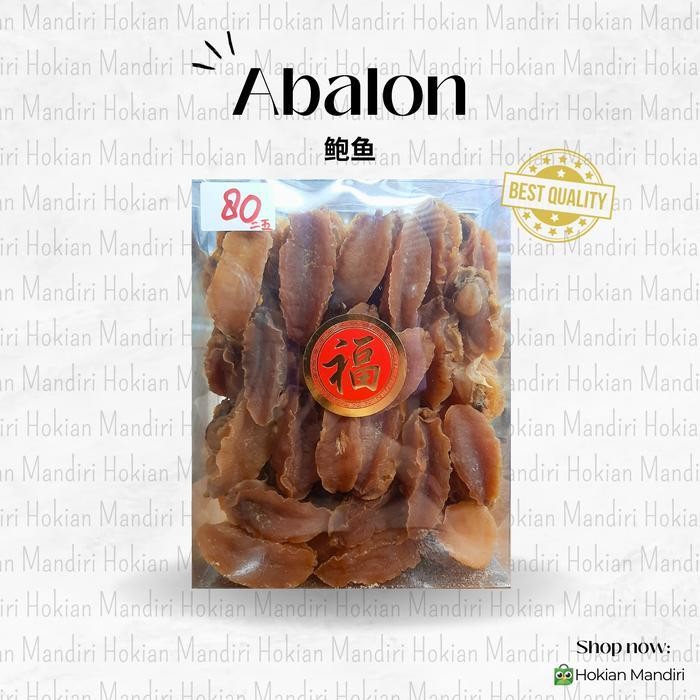 Abalone Kering Asli 50 gram Seafood Premium Kaya Protein