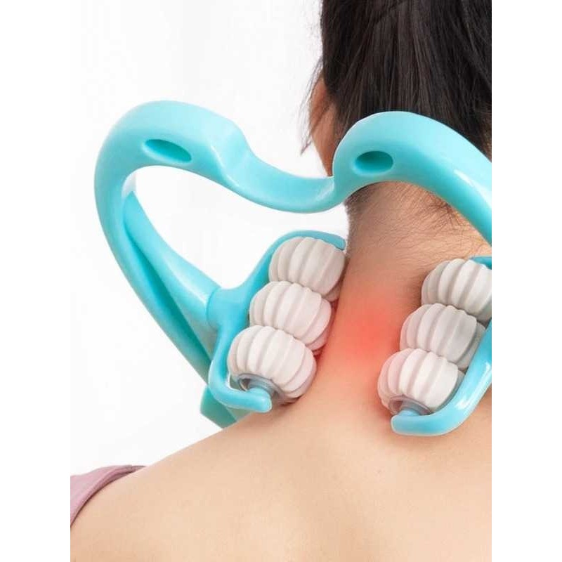 Alat Pijat Leher Manual Relaxing Neck Massager Therapy / Alat Pijat Pundak Betis Kaki Badan Manual R