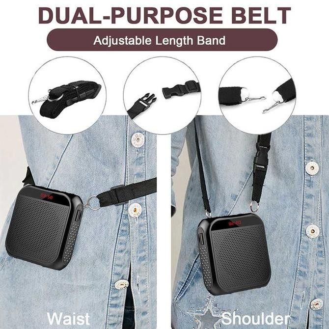 Pengeras Suara Megaphone Presentasi/ Portable Speaker Mic Teacher